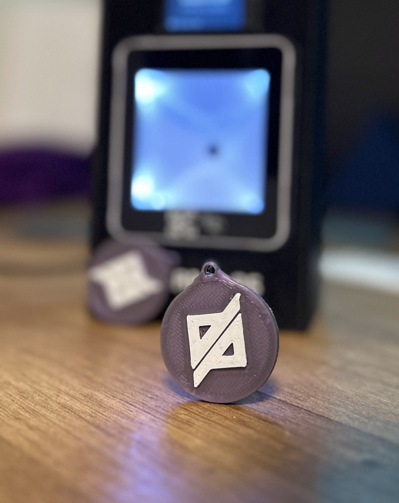 Llaveros RFID personalizados impresos en 3D por Drenpos